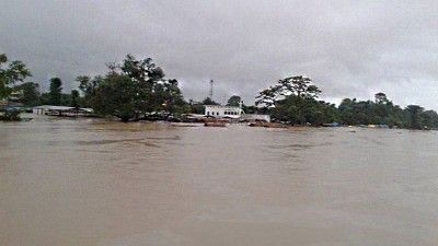 नारायणी नदीले सतर्कता तह पार गर्‍यो, सर्तकता अपनाउन प्रशासनको अपिल