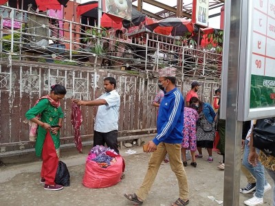 मेयर बालेनको प्रभाव, चन्द्रागिरी नगरपालिकाको फुटपाथ व्यवसायमाथी पनि प्रतिवन्ध