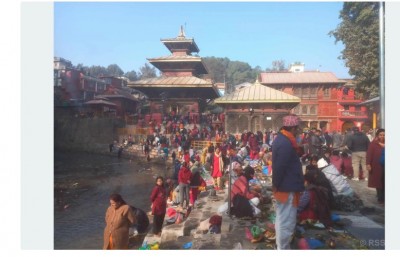 गोकर्णेश्वर उत्तरगयामा तीर्थ श्राद्ध गर्नेको भीड