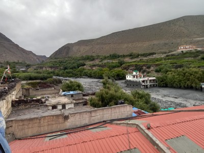 कागबेनीमा बाढीले क्षति, बाढीले ३१ घर बगायो, उपल्लो मुस्ताङ जाने बाटो बन्द