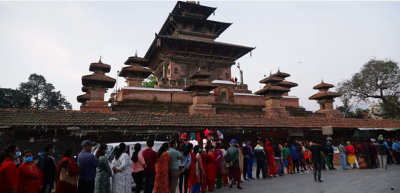 तलेजु भवानी मन्दिर आजमात्र खुल्ने