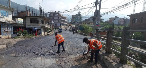 साँगा–धुलिखेल सडक : खानेपानी र ढल व्यवस्थापनमा कठिनाइ