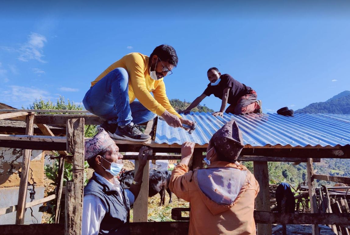 भूकम्पपीडितका लागि दोस्रो चरणमा पनि कांग्रेसले निःशुल्क अस्थायी संरचना बनाउने