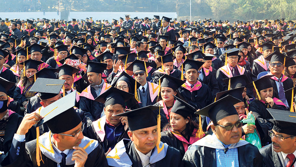 त्रिभुवन विश्वविद्यालयको दीक्षान्त समारोह शुरु