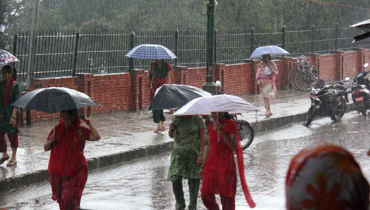 आज देशभर आंशिक देखि सामान्य बदली रहने (यस्तो छ तीन दिनको मौसम)