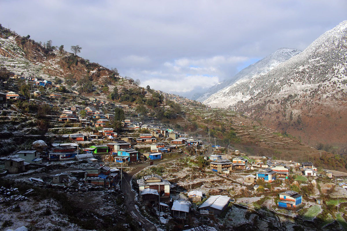 म्याग्दीमा हिमपात र वर्षा, हिउँदेबाली सप्रिने किसानको अपेक्षा