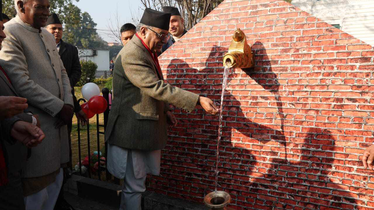 ७ महिनापछि काठमाडौंमा पुग्यो मेलम्चीको पानी : प्रधानमन्त्रीद्धारा उद्घाटन