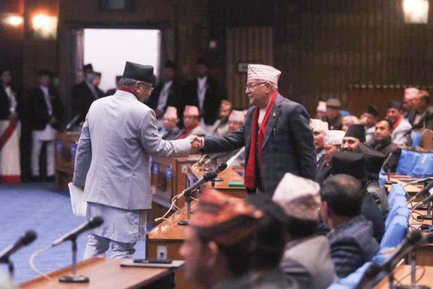 प्रधानमन्त्रीज्यू, भ्रष्टाचार छानबिनको फिल्म हेर्न हामी टिकट काटेर बसेका छौँ : एमाले